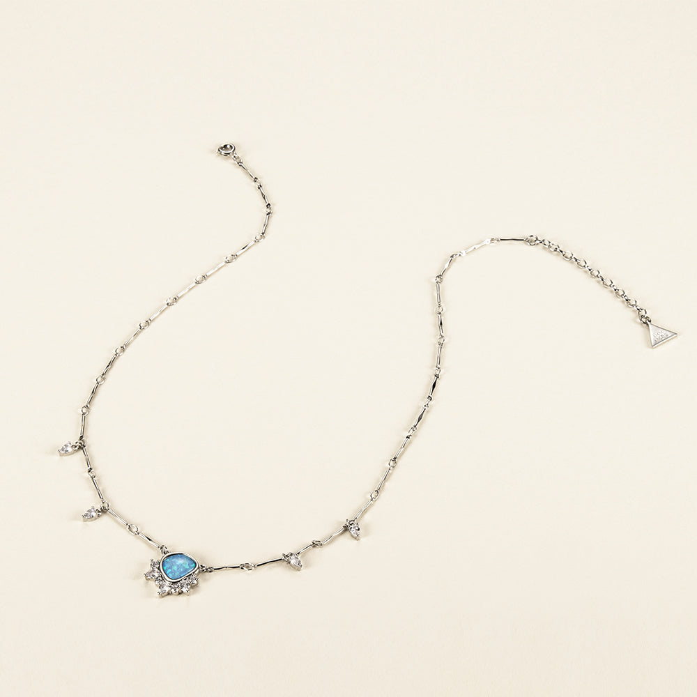 Opulence in bloom - Antique opal necklace [Premium Collection]